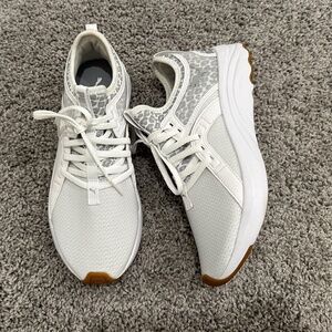 White Cheetah Puma Sneakers